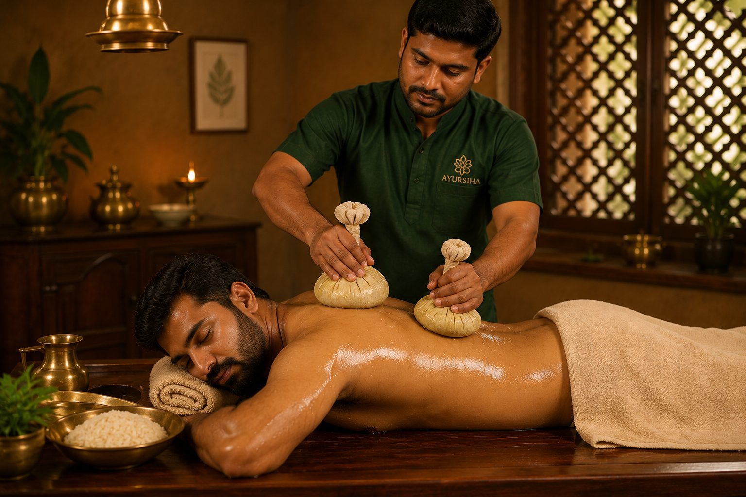 Njavarakizhi (Rice Bolus Therapy)